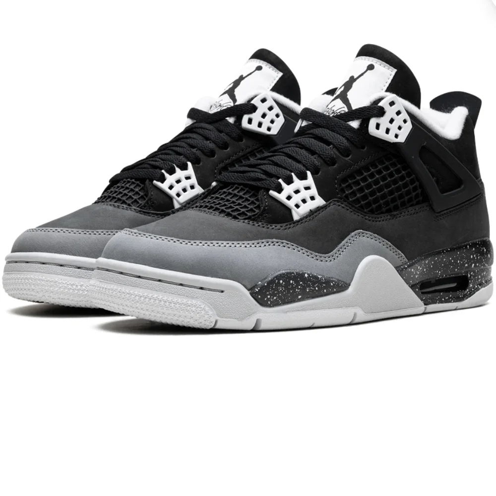 NWOT Men's Air Jordan 4 "Fear" Sneakers - Picture 2 of 9